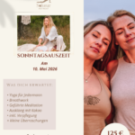 Sonntagsauszeit am 10. Mai 2026