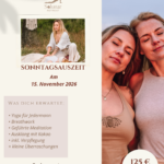 Sonntagsauszeit am 15. November 2026